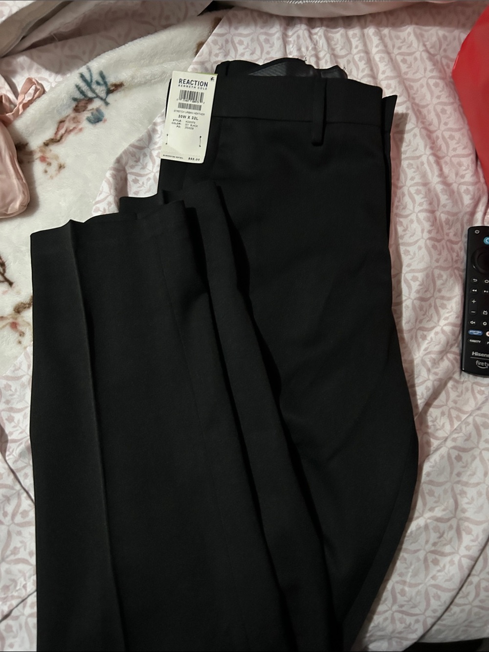 Reaction Kenneth Cole Men's Dress Pants - Black